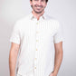 Camisa Risca de Giz Manga Curta
