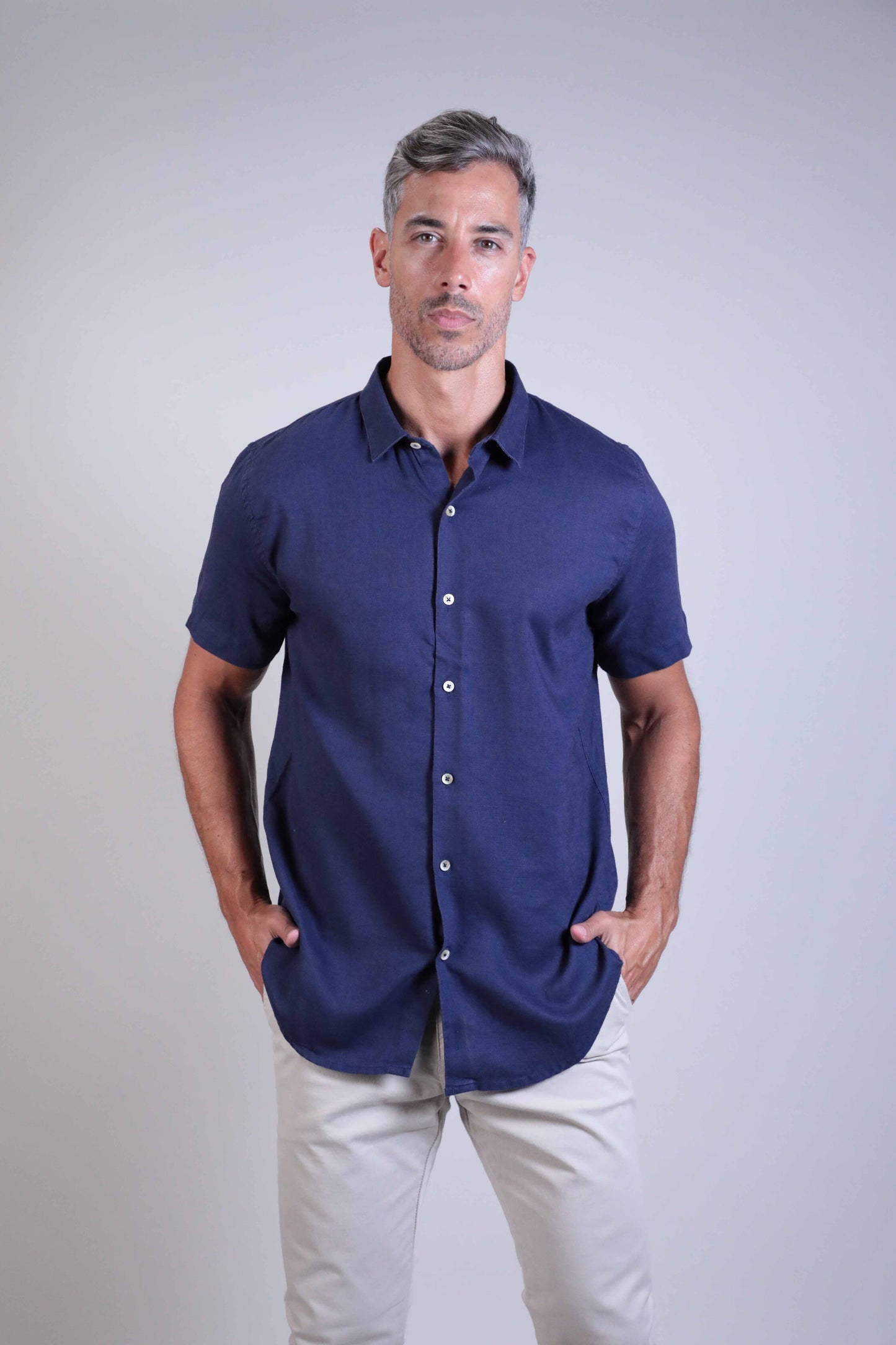 Camisa Lyocell Manga Curta