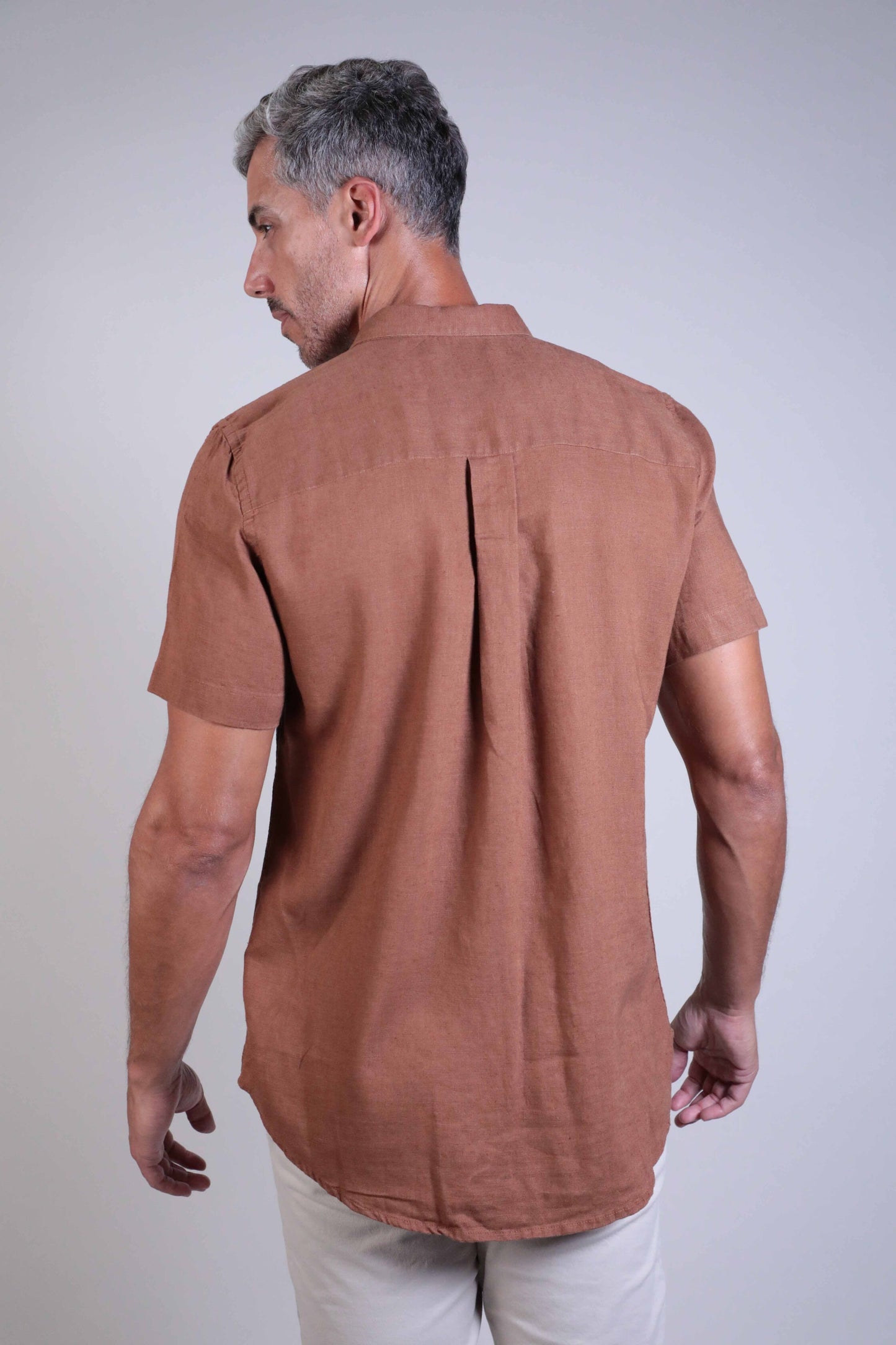Camisa Lyocell Manga Curta
