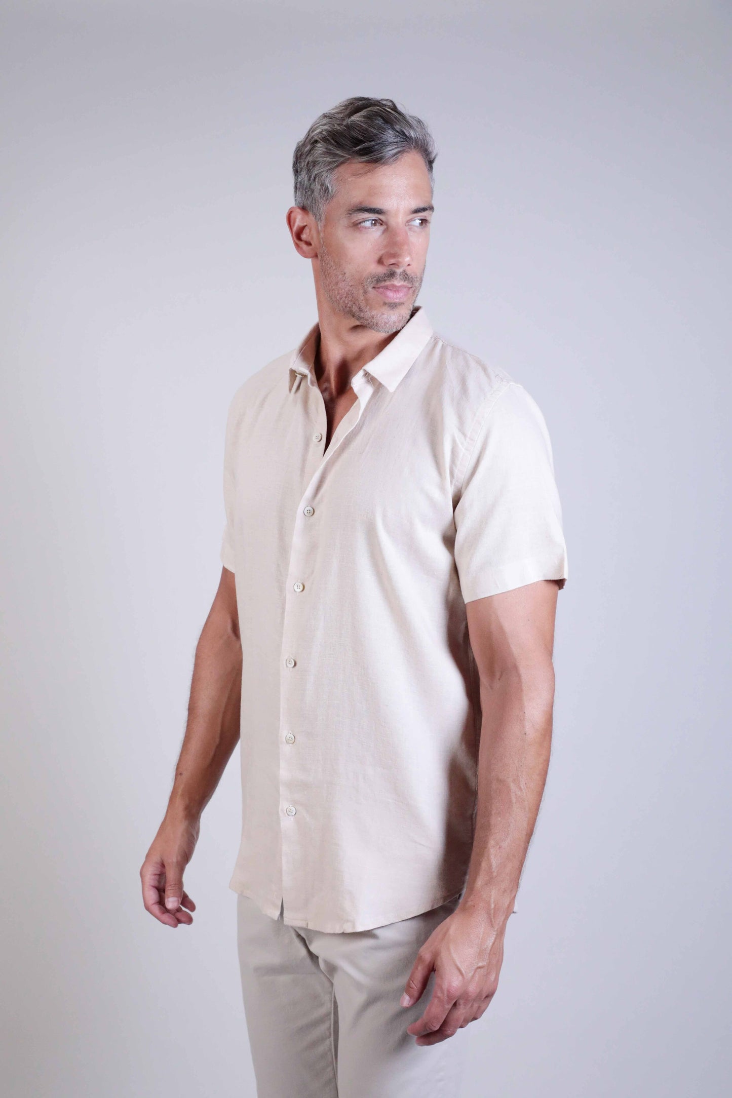 Camisa Lyocell Manga Curta