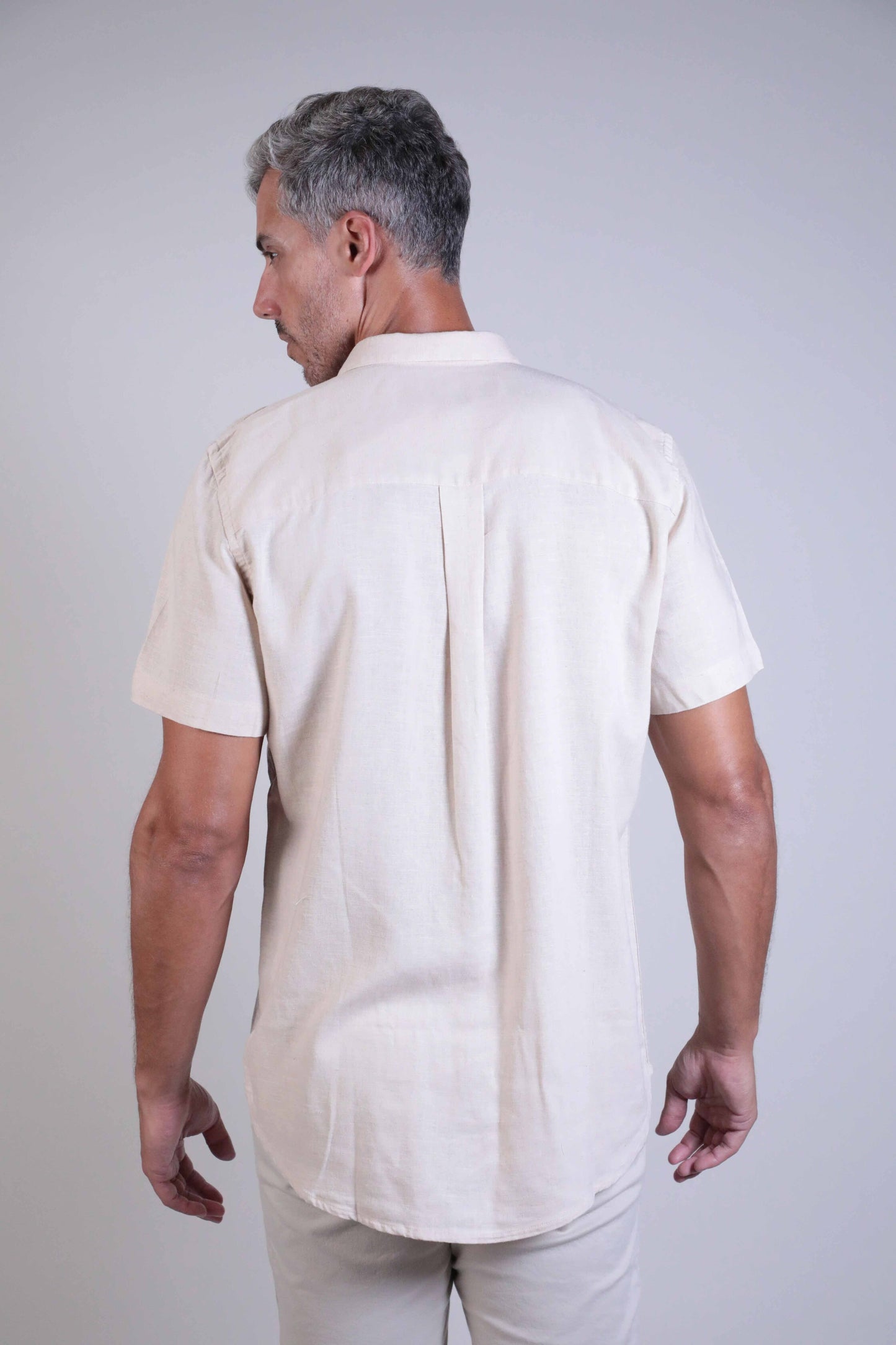 Camisa Lyocell Manga Curta