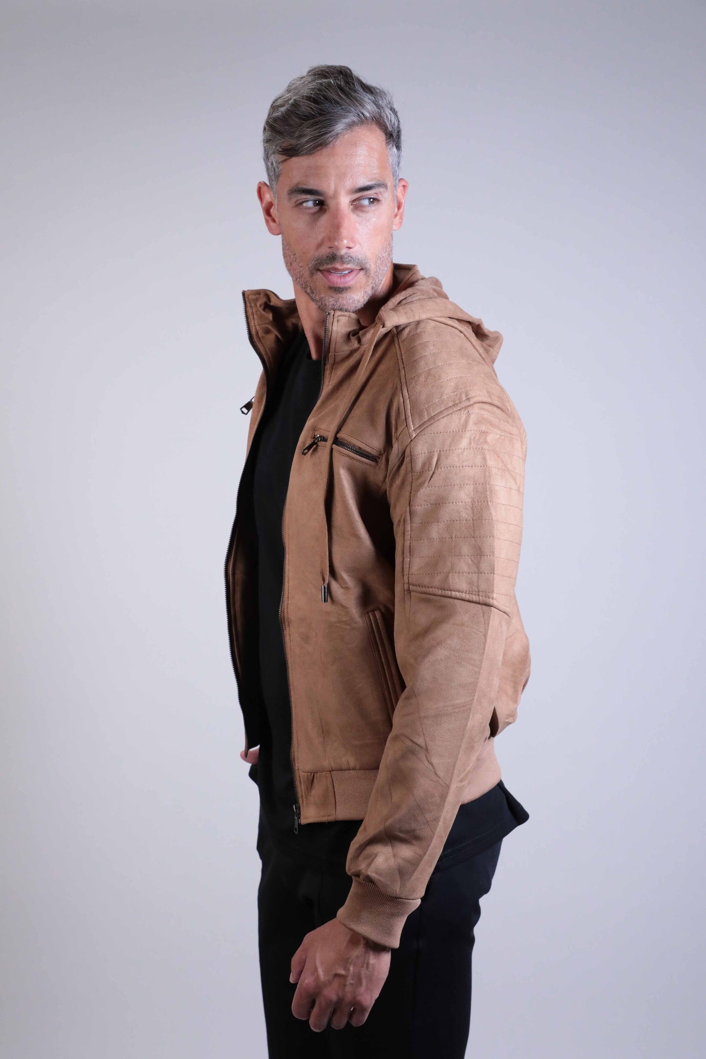 Jaqueta Suede